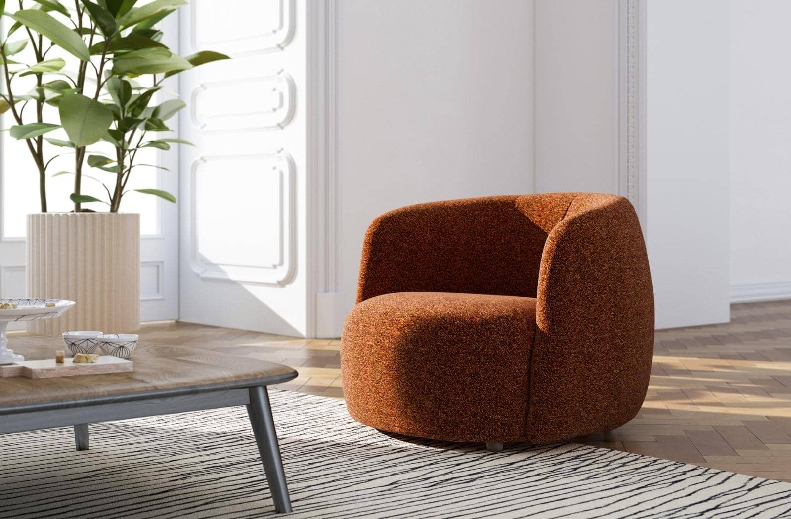 DOVE CHAIR AND PUFF